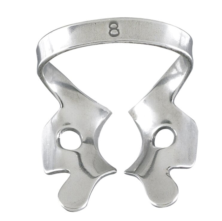 Miltex Instrument 76D-8 Rubber Dental Dam Clamp #8 Upper Molars Miltex Instrument 76D-8 Rubber Dental Dam Clamp #8 Upper Molars